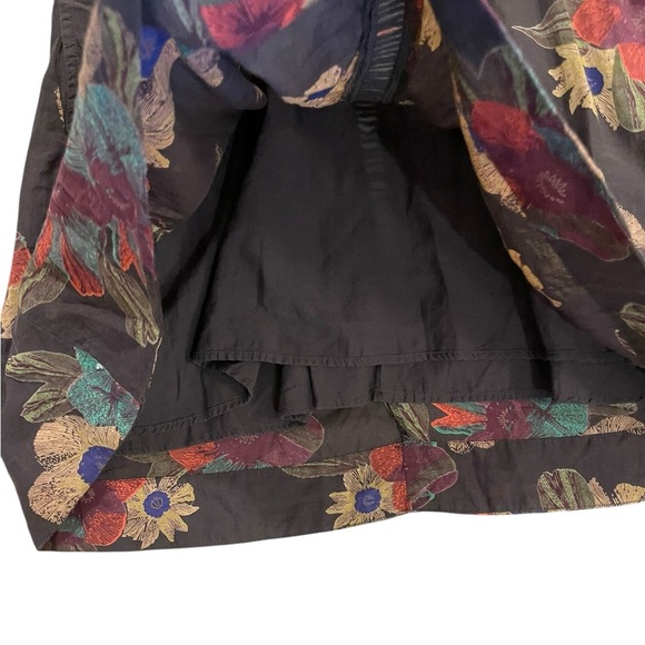 Free People Strawberry Fields boho retro y2k deep V mini dress small - Picture 5 of 11